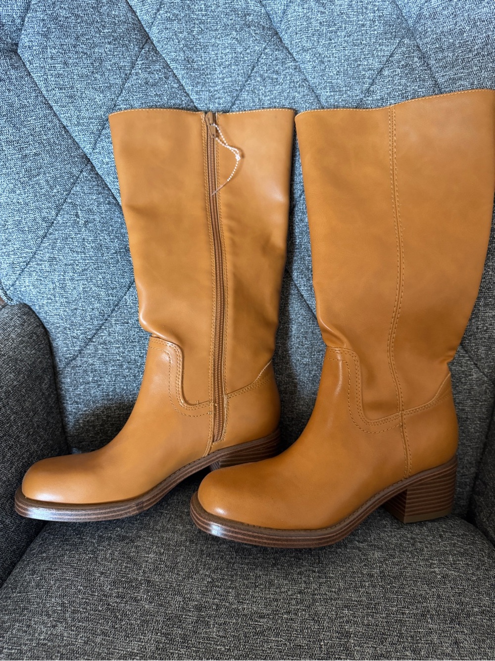 Indigo Rd. Cognac Brown Knee High Boots Size 7M – New